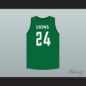 Tacko Fall 24 Liberty Christian Prep Lions Green Basketball Jersey