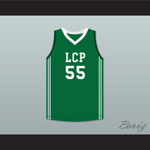 Load image into Gallery viewer, Tacko Fall 55 Liberty Christian Prep Lions Green Basketball Jersey