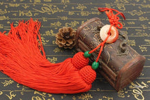 Load image into Gallery viewer, Tai Chi Or Kung Fu Sword Tassel Martial Arts Sword Tassel  Red And Yellow