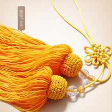 Load image into Gallery viewer, Tai Chi Sword Tassel ear hanging ribbon,Chinese traditional Tai Chi Kung Fu Wush sword tassel