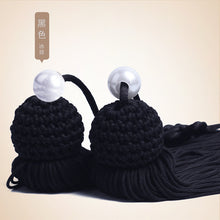 Load image into Gallery viewer, Tai Chi Sword Tassel ear hanging ribbon,Chinese traditional Tai Chi Kung Fu Wush sword tassel