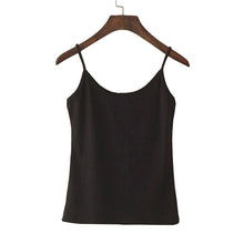 Load image into Gallery viewer, Tank top Women Summer Casual Camisoles Women&#39;s Tops T-shirt Spaghetti Strap Cropped Vest Female Camis Fashion Synthetic cotton