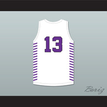 Load image into Gallery viewer, Tari Eason 13 Garfield High School Bulldogs White Basketball Jersey 1