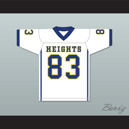Tariq Woolen 83 Arlington Heights High School Yellow Jackets White Football Jersey 1