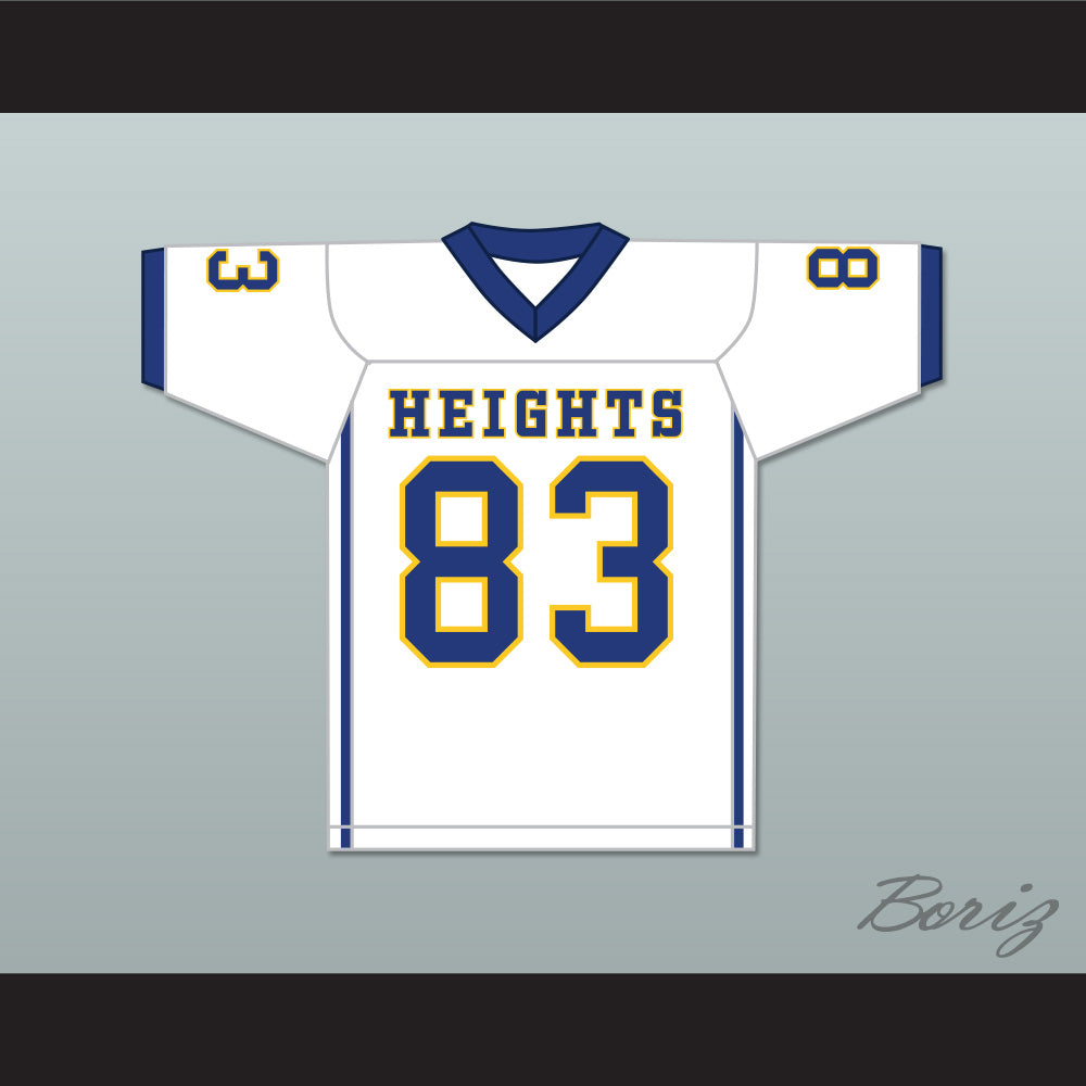 Tariq Woolen 83 Arlington Heights High School Yellow Jackets White Football Jersey 1