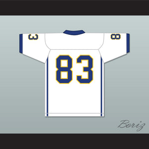 Tariq Woolen 83 Arlington Heights High School Yellow Jackets White Football Jersey 1