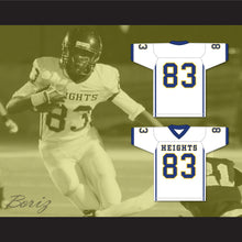 Load image into Gallery viewer, Tariq Woolen 83 Arlington Heights High School Yellow Jackets White Football Jersey 1
