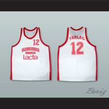 Load image into Gallery viewer, Dragan Tarlac 12 Olympiacos Piraeus BC White Basketball Jersey