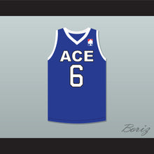 Load image into Gallery viewer, Tarzann 6 ACE Family Charity Blue Basketball Jersey