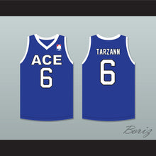 Load image into Gallery viewer, Tarzann 6 ACE Family Charity Blue Basketball Jersey