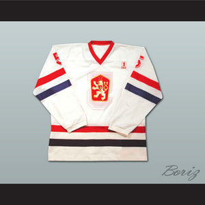 Team Czechoslovakia Suchanek 5 Hockey Jersey