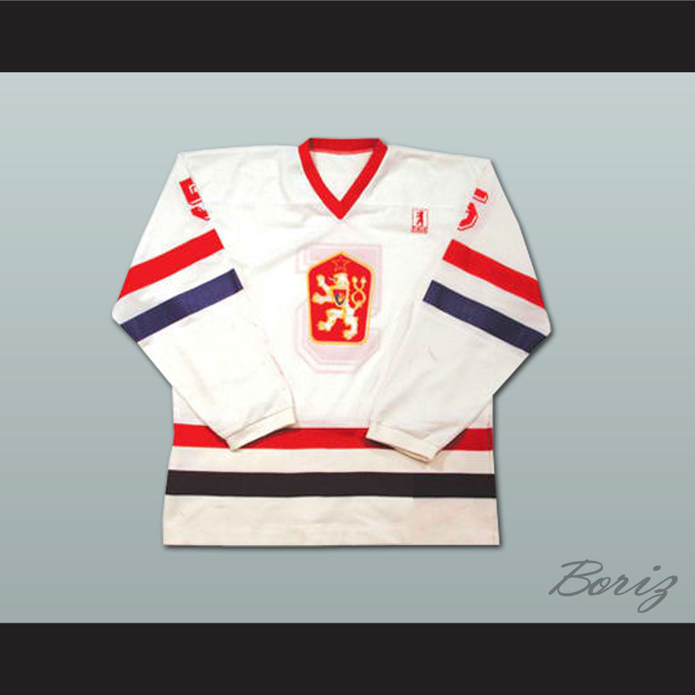 Team Czechoslovakia Suchanek 5 Hockey Jersey