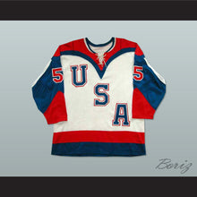 Load image into Gallery viewer, Team USA Tie Down Hockey Jersey