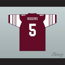 Load image into Gallery viewer, Tee Higgins 5 Oak Ridge High School Wildcats Maroon Football Jersey 2