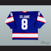 Load image into Gallery viewer, Teemu Selanne 8 Winnipeg Jets Hockey Jersey