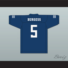 Load image into Gallery viewer, Terrell Burgess 5 San Marcos High School Knights Navy Blue Football Jersey