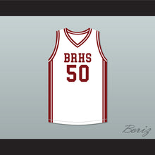 Load image into Gallery viewer, Terrell Owens 50 Benjamin Russell High School Wildcats White Basketball Jersey
