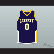 Load image into Gallery viewer, Terron Forte 0 Liberty Dark Blue Basketball Jersey Amateur