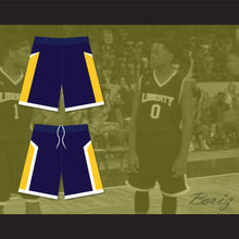 Load image into Gallery viewer, Liberty High School Dark Blue Basketball Shorts 2 Amateur