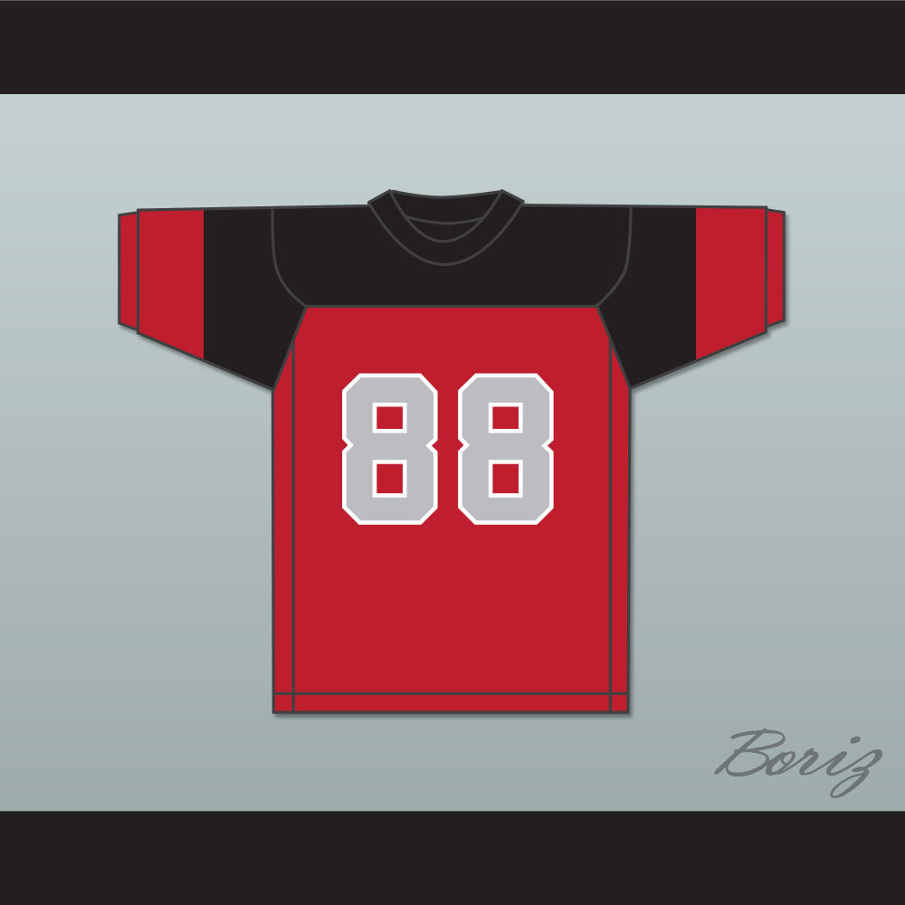 Terry Stankus 88 Blackfoot High School Red Football Jersey 2