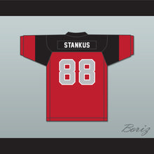 Load image into Gallery viewer, Terry Stankus 88 Blackfoot High School Red Football Jersey 2