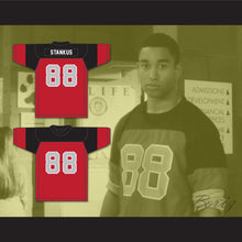 Load image into Gallery viewer, Terry Stankus 88 Blackfoot High School Red Football Jersey 2