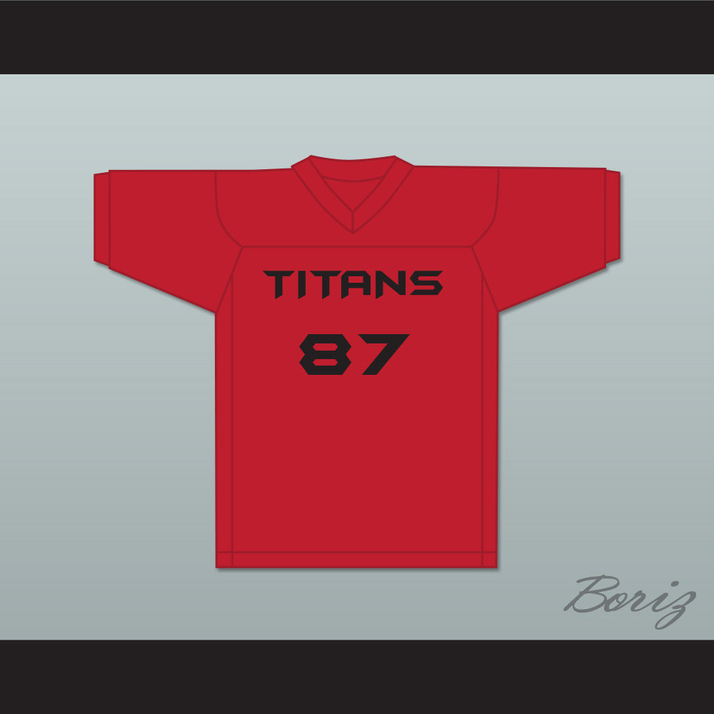 Thad Rufio Johnson 87 Titans Intramural Flag Football Jersey Balls Out