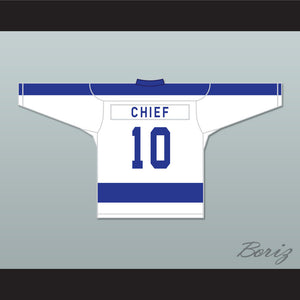 The Chief 10 Toronto Bay Leaves White Hockey Jersey SCTV Power Play