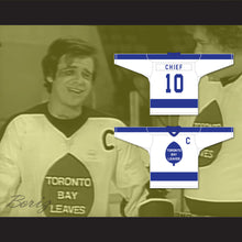 Load image into Gallery viewer, The Chief 10 Toronto Bay Leaves White Hockey Jersey SCTV Power Play