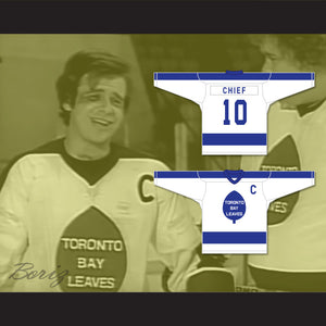 The Chief 10 Toronto Bay Leaves White Hockey Jersey SCTV Power Play