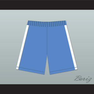 The East Coast Jets Light Blue Male Cheerleader Shorts