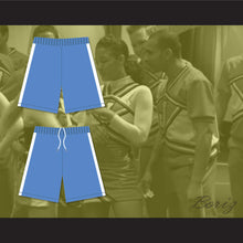 Load image into Gallery viewer, The East Coast Jets Light Blue Male Cheerleader Shorts