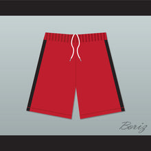 Load image into Gallery viewer, The West Coast Sharks Red Male Cheerleader Shorts