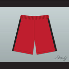 Load image into Gallery viewer, The West Coast Sharks Red Male Cheerleader Shorts