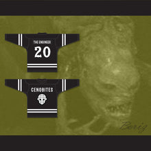 Load image into Gallery viewer, The Engineer 20 Cenobites Black Hockey Jersey Hellraiser Series