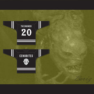 The Engineer 20 Cenobites Black Hockey Jersey Hellraiser Series