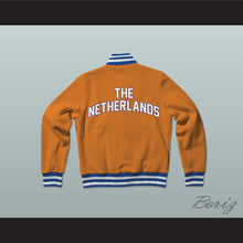 Load image into Gallery viewer, The Netherlands Varsity Letterman Jacket-Style Sweatshirt
