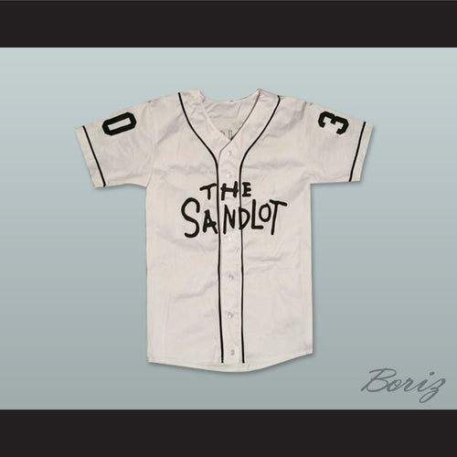 Benny 'The Jet' Rodriguez 30 Baseball Jersey The Sandlot