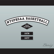 Load image into Gallery viewer, Nutso High School Basketball Red Wool and White Lab Leather Varsity Letterman Jacket