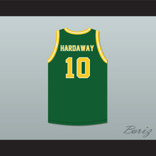 Load image into Gallery viewer, Tim Hardaway 10 Carver Military Academy Challengers Green Basketball Jersey 1