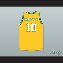 Load image into Gallery viewer, Tim Hardaway 10 Carver Military Academy Challengers Yellow Gold Basketball Jersey 1