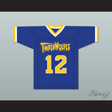 Load image into Gallery viewer, Cole Powers 12 Fernfield Timberwolves Football Jersey