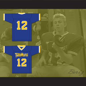 Cole Powers 12 Fernfield Timberwolves Football Jersey