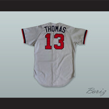 Load image into Gallery viewer, Todd Thomas 13 Phoenix Firebirds Gray Baseball Jersey