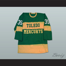 Load image into Gallery viewer, Pearce 35 Toledo Mercurys Hockey Jersey