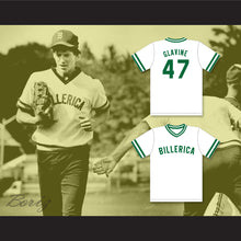 Load image into Gallery viewer, Tom Glavine 47 Billerica Memorial High School Indians White Baseball Jersey 2