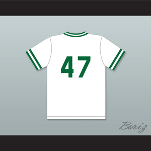 Tom Glavine 47 Billerica Memorial High School Indians White Baseball Jersey 1