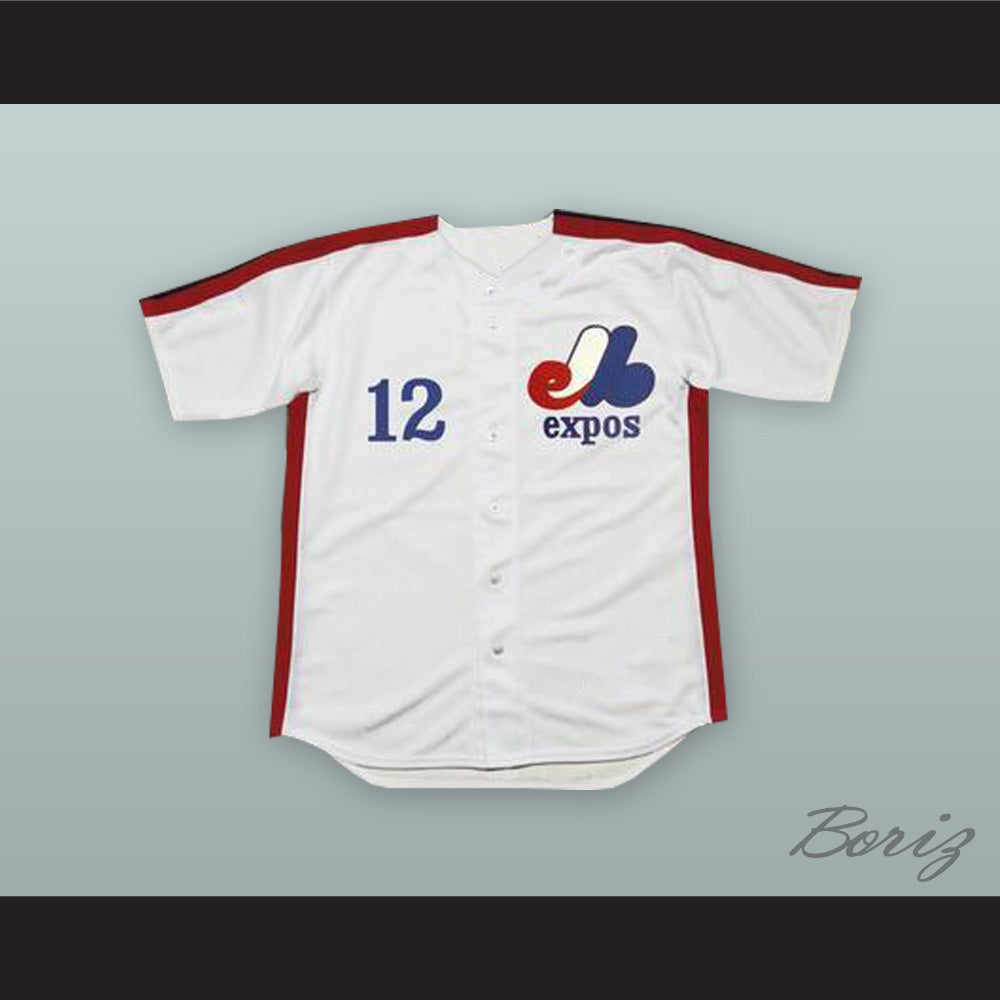 Tom Brady 12 Montreal White Baseball Jersey