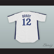 Load image into Gallery viewer, Tom Brady 12 Montreal White Baseball Jersey