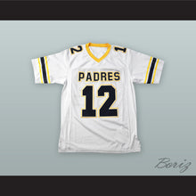 Load image into Gallery viewer, Tom Brady 12 Junipero Serra Padres High School White Football Jersey